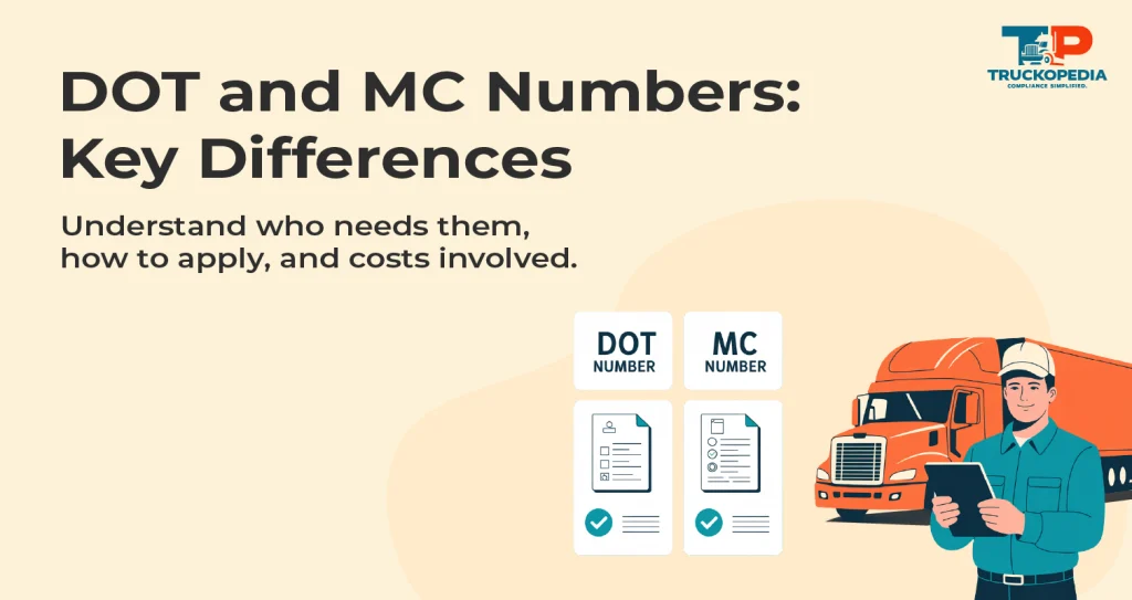 What is The Difference Between DOT Number and MC Number?