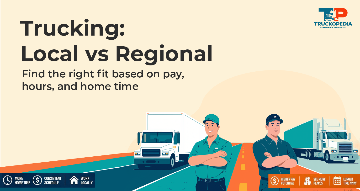 Regional vs Local Trucking — What’s the Difference?