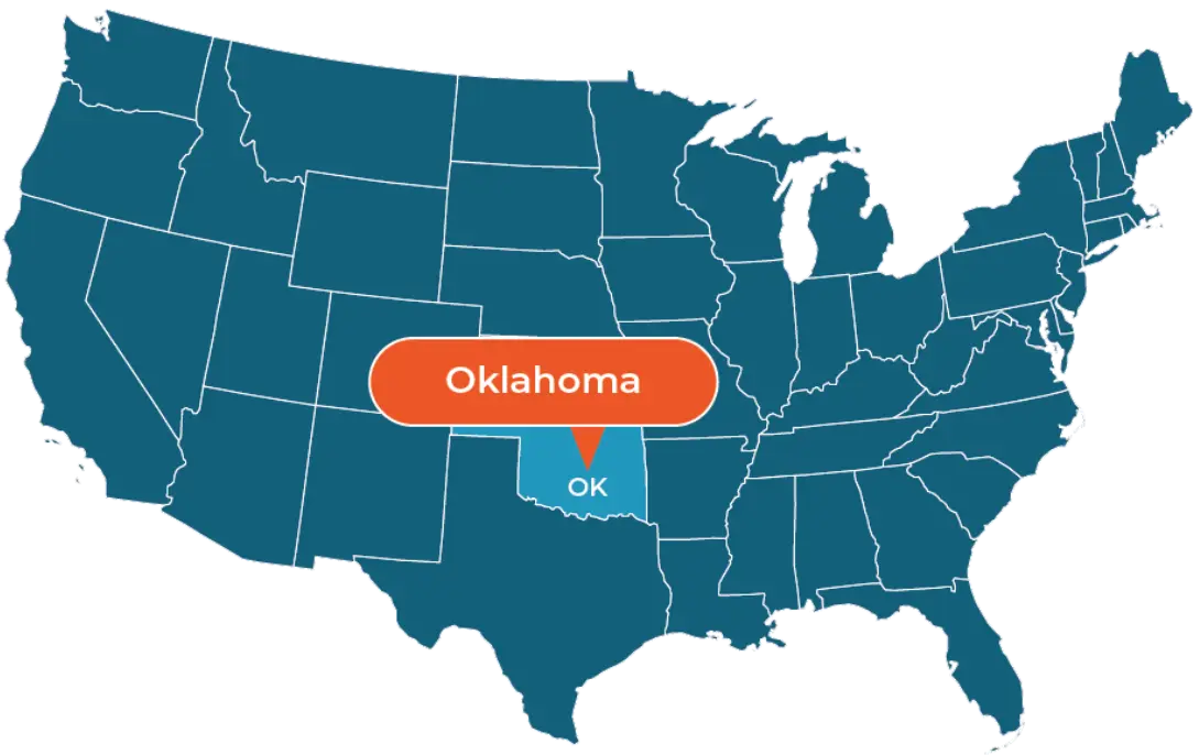 Oklahoma IFTA Fuel Tax Map